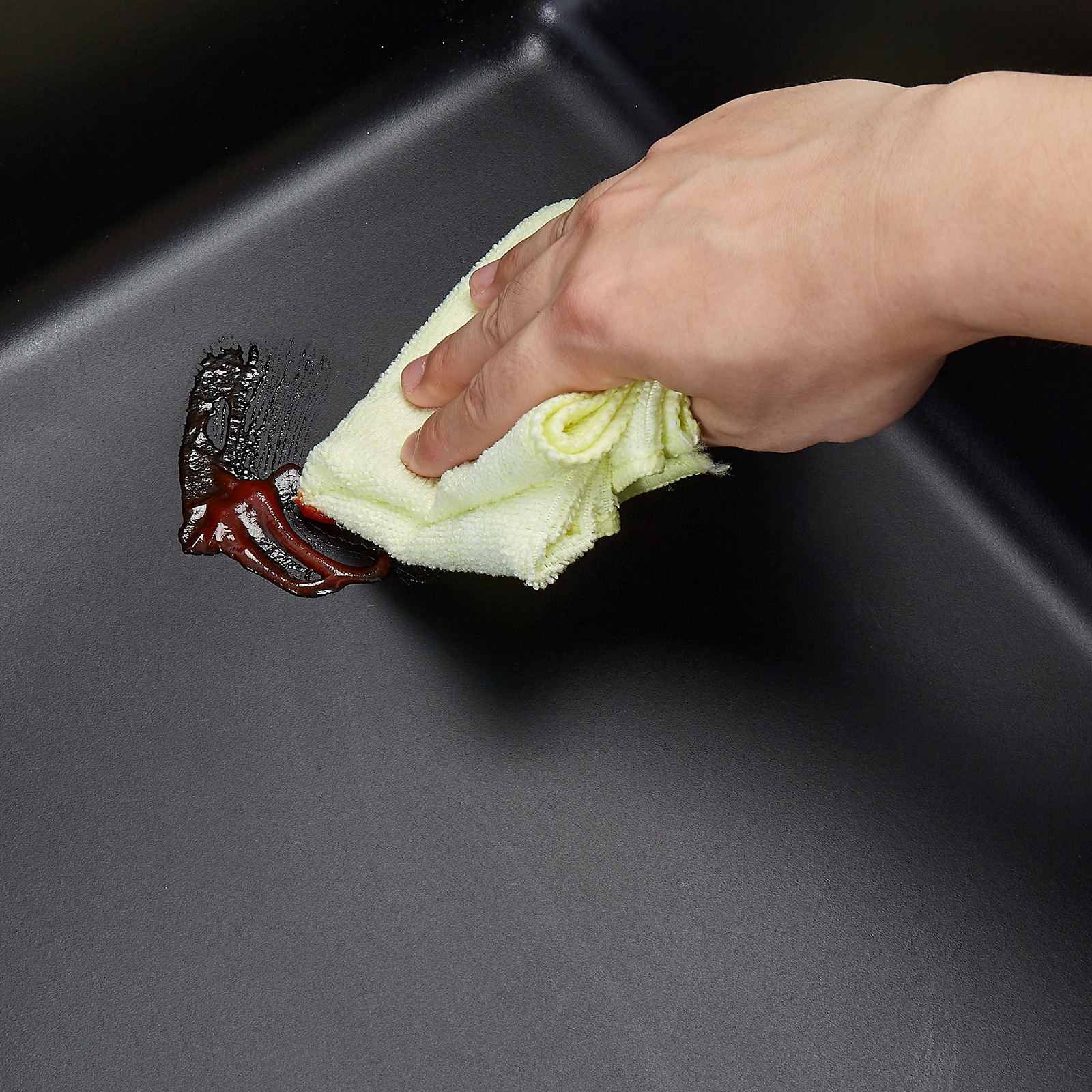 25 Inch Granite Kitchen Sink Top Mount Single Bowl Drop-In Basin For RV Bar_voghion.com